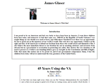 Tablet Screenshot of james-glaser.com